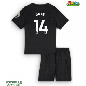 Tottenham Hotspur Archie Gray #14 Bortaställ Barn 2025-26 Kortärmad (+ Korta byxor)